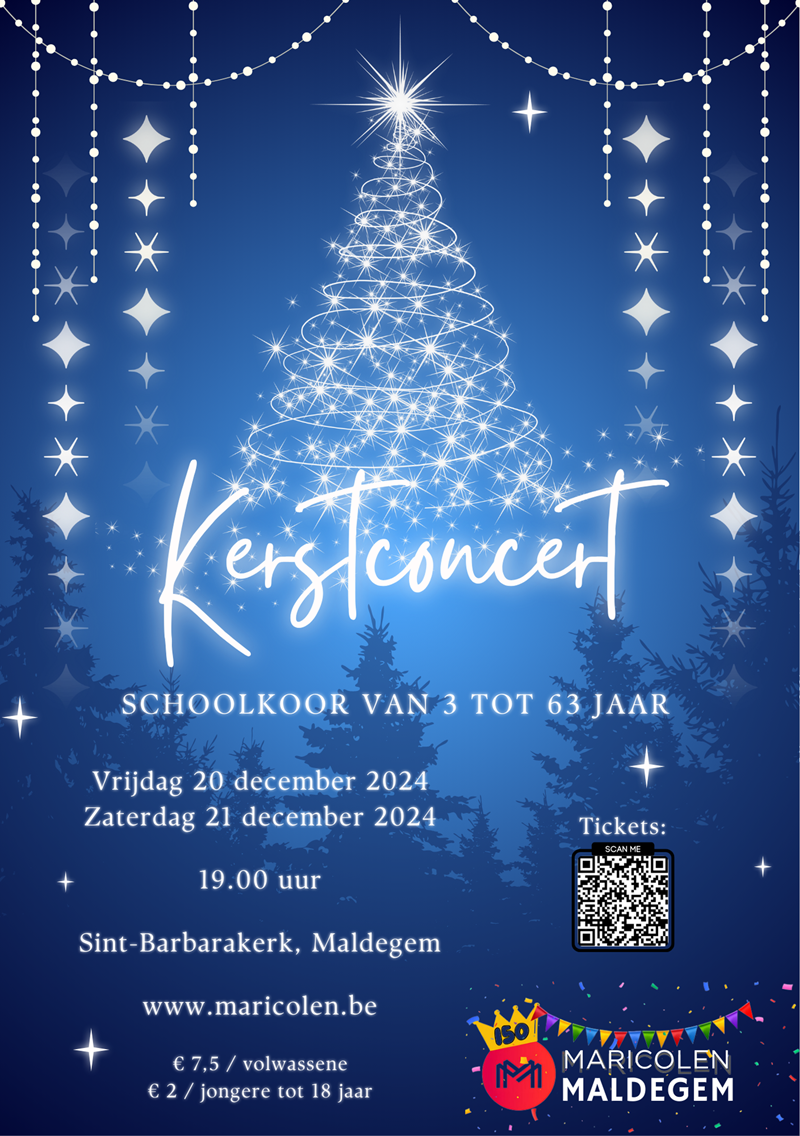 Kerstconcert 150 jaar Maricolen